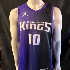 New mens authentic Nike Sacramento Kings Sabonis basketball jersey